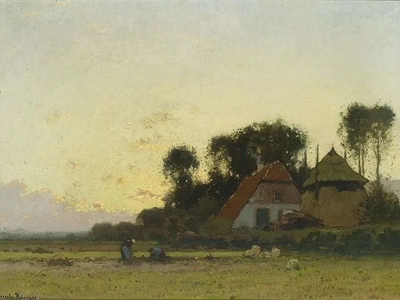 1864-Cornelis Kuypers - Agricoltori nei campi